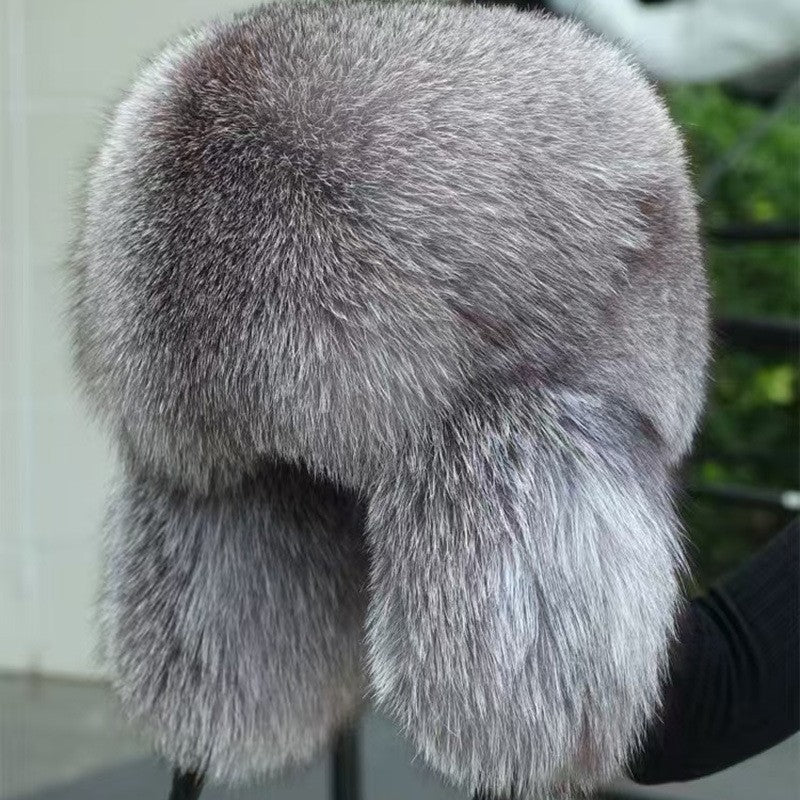 Aurora Fox Fur Trapper Hat
