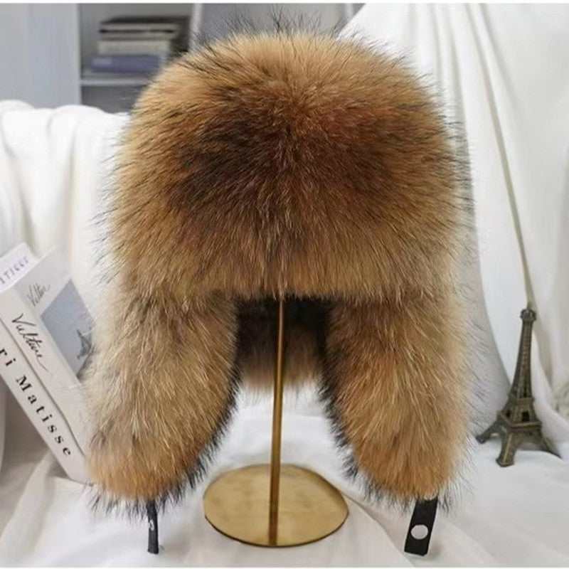 Aurora Fox Fur Trapper Hat