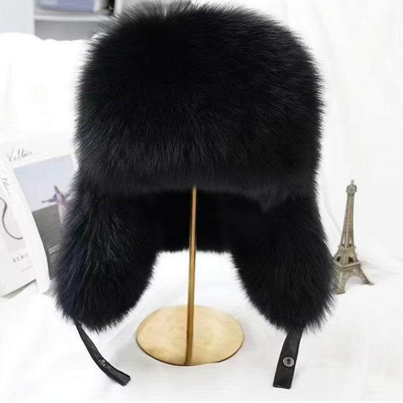 Aurora Fox Fur Trapper Hat