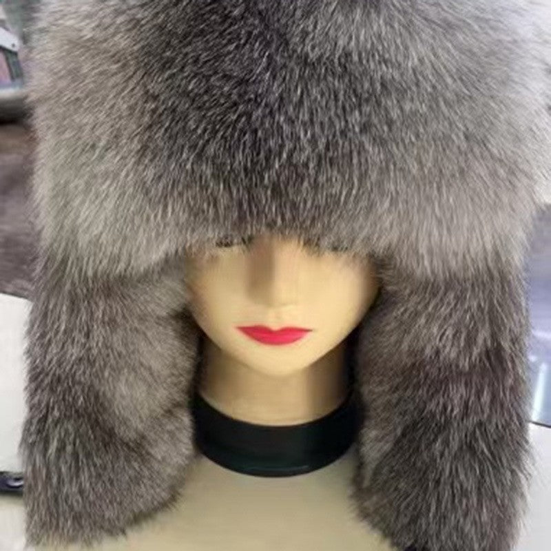 Aurora Fox Fur Trapper Hat
