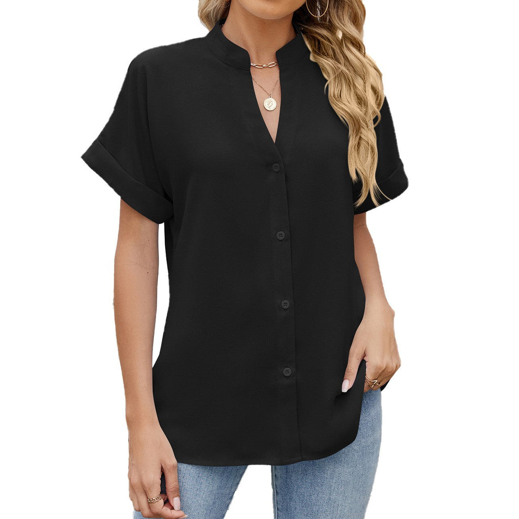 Isla Silk-Blend Button Shirt
