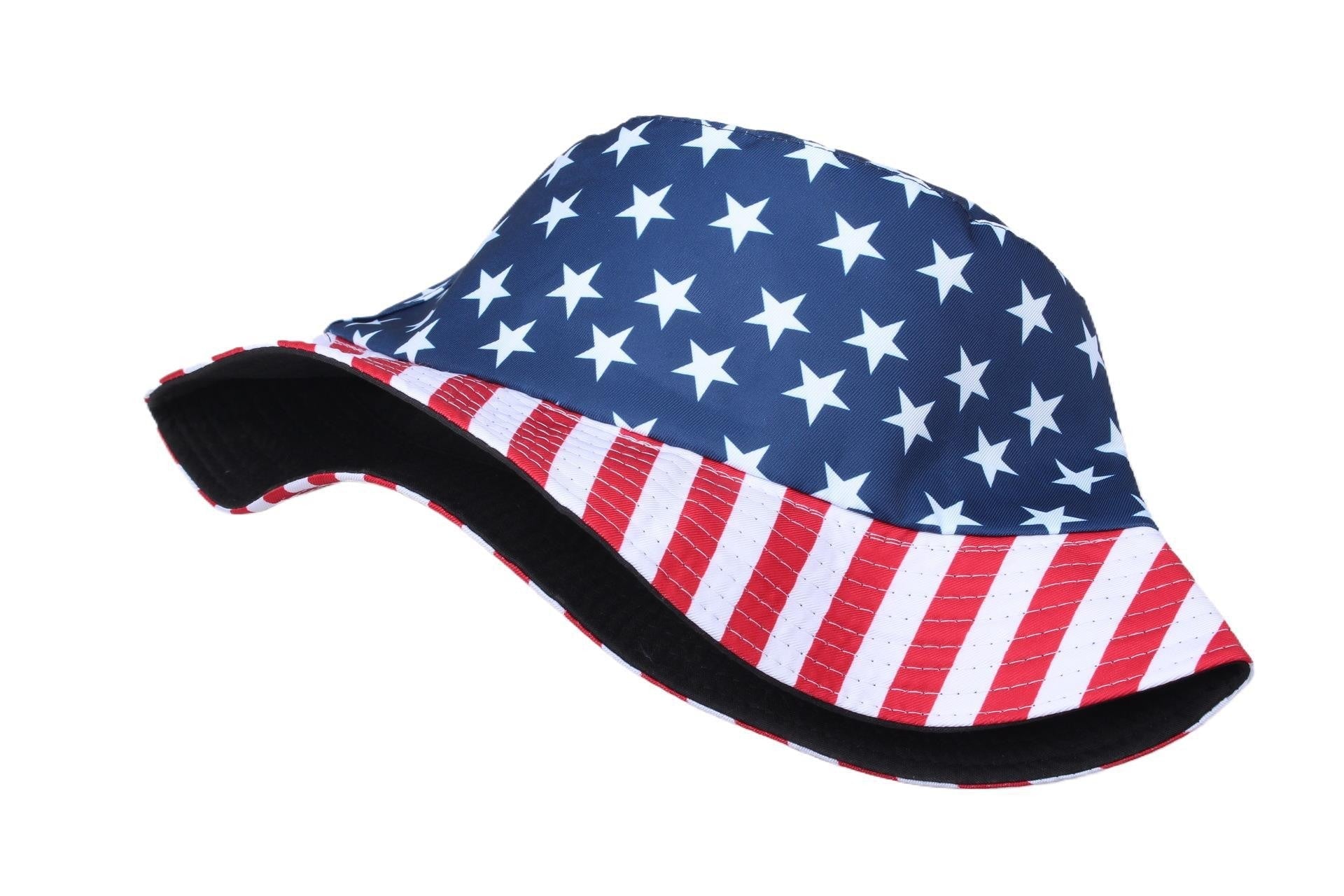 Kai Flag Print Bucket Hat