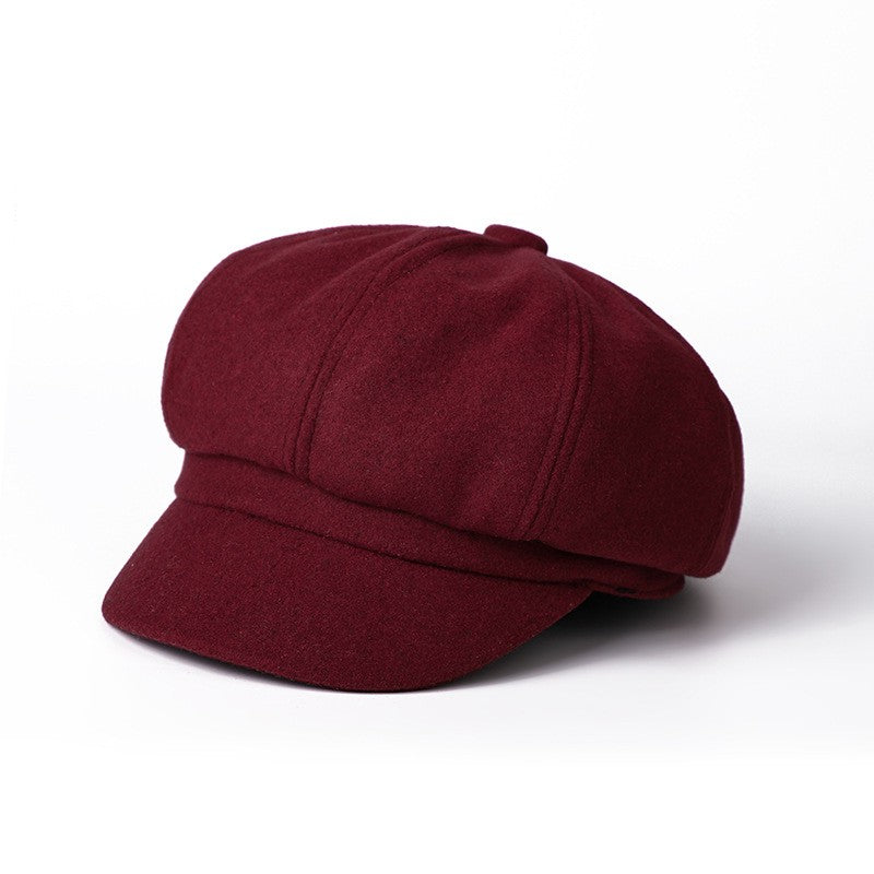 Mira Wool Octagon Cap
