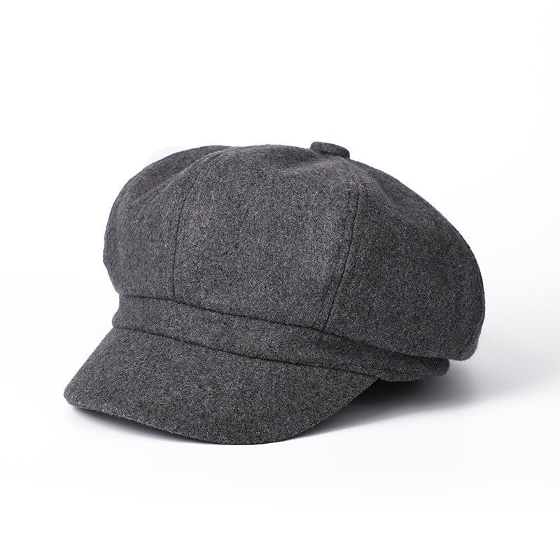 Mira Wool Octagon Cap