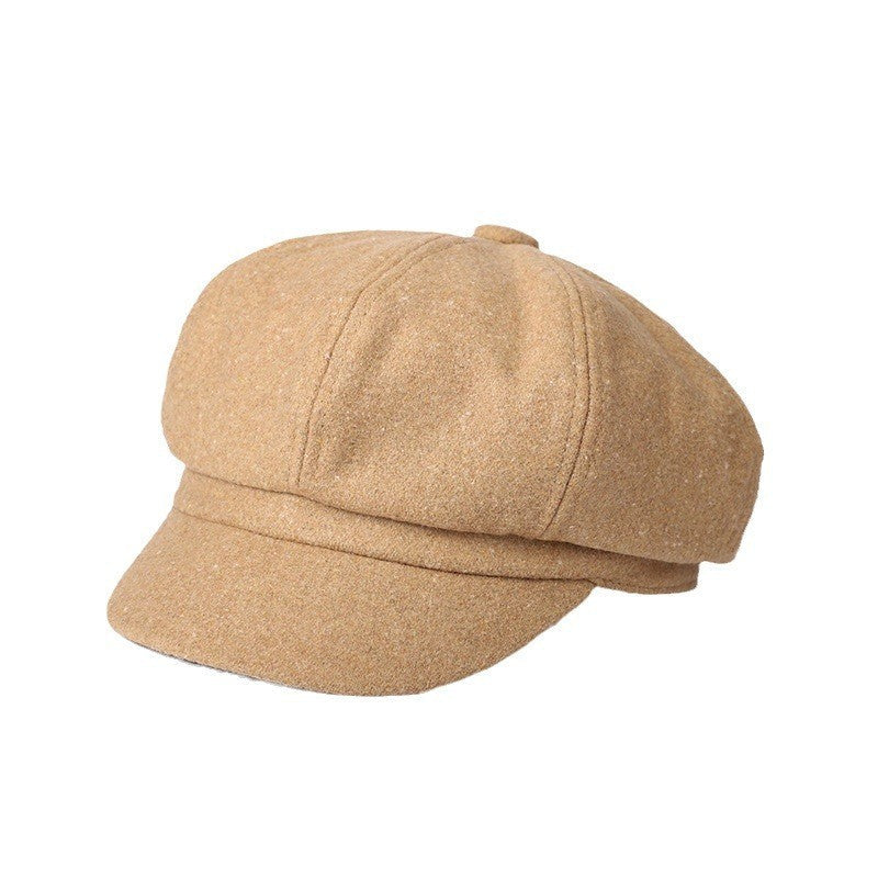 Mira Wool Octagon Cap