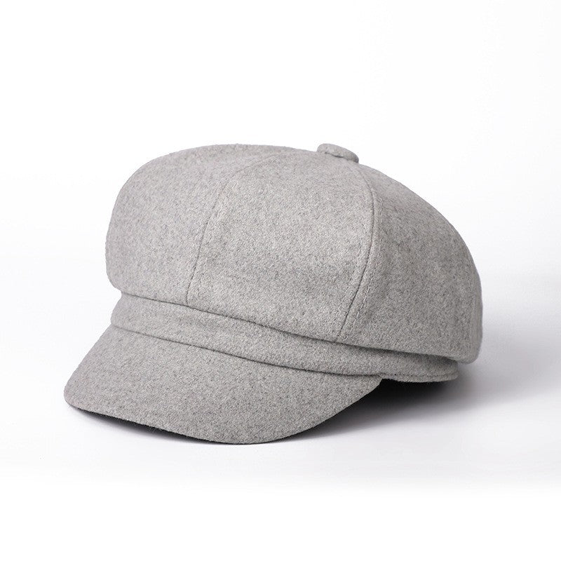 Mira Wool Octagon Cap
