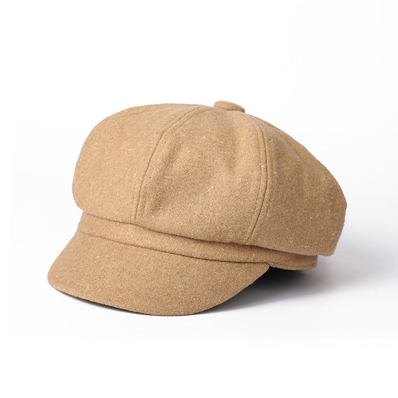 Mira Wool Octagon Cap