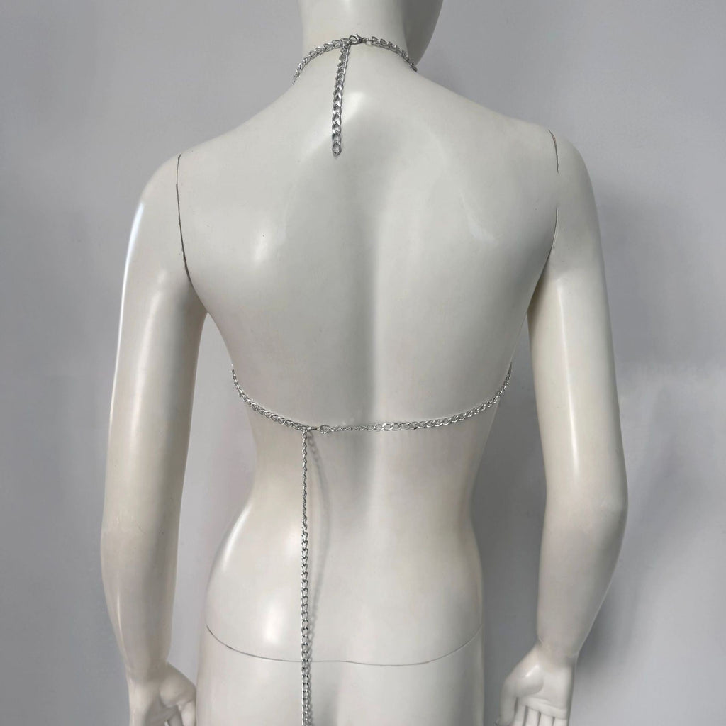 Saphira Crystal Halter Top