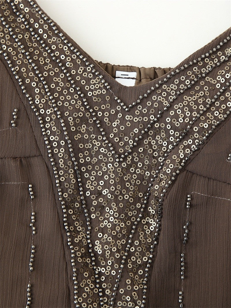 Serephina Beaded Slip Top