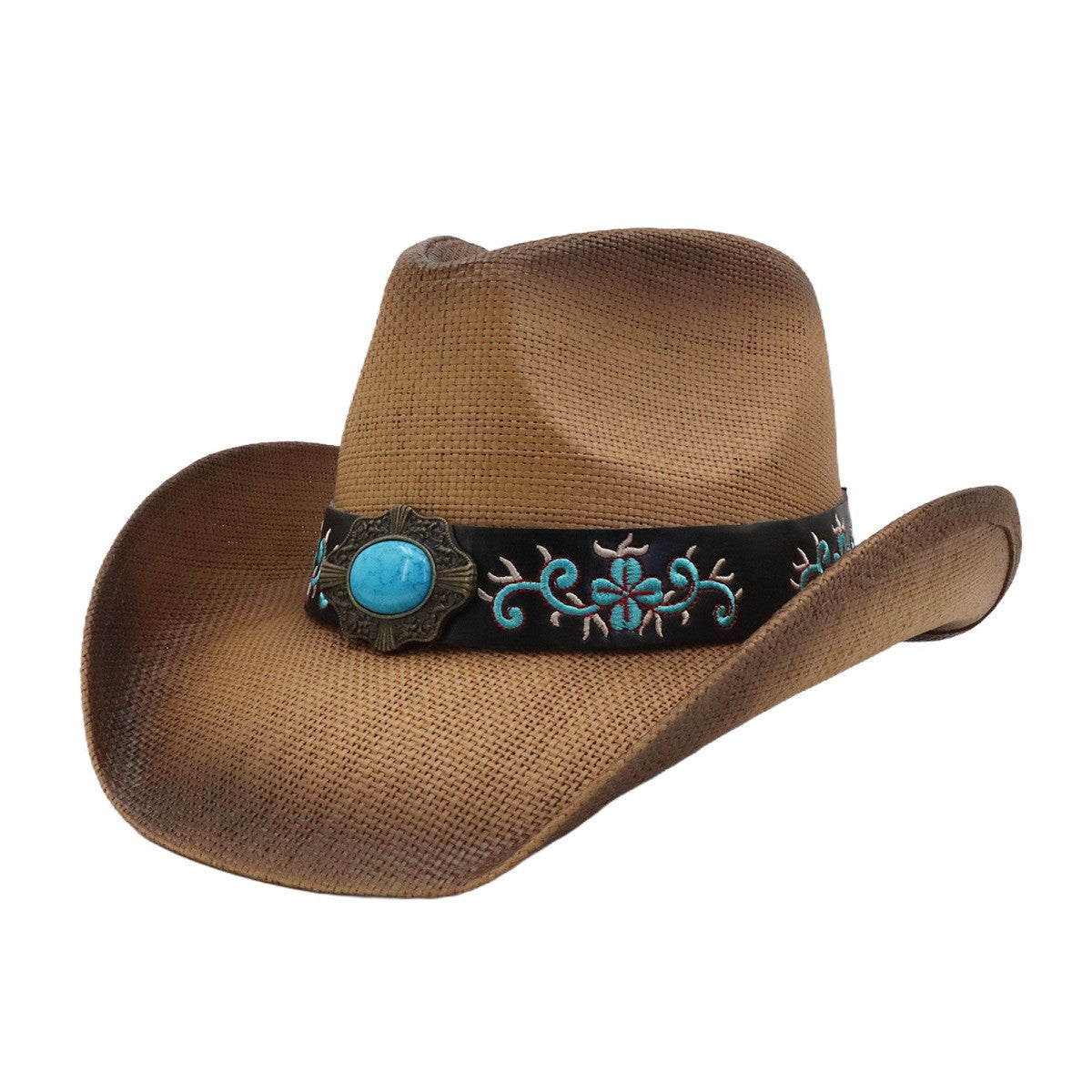 Valora Woven Cowboy Hat