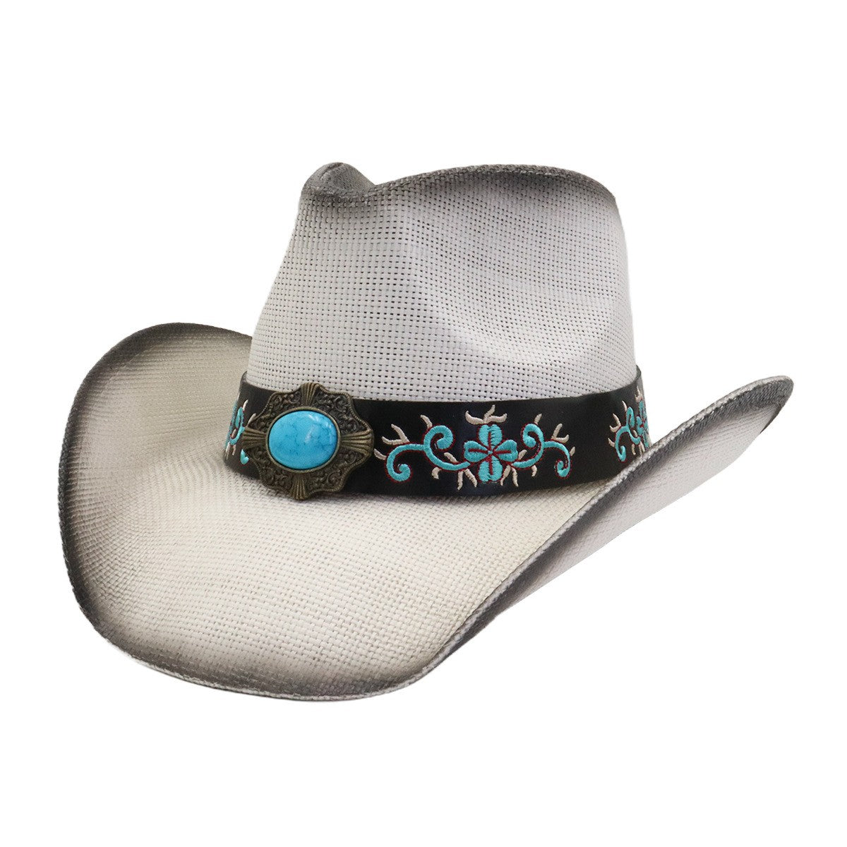 Valora Woven Cowboy Hat