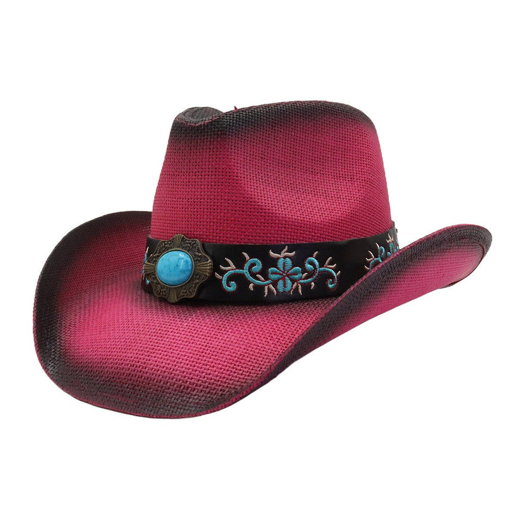 Valora Woven Cowboy Hat