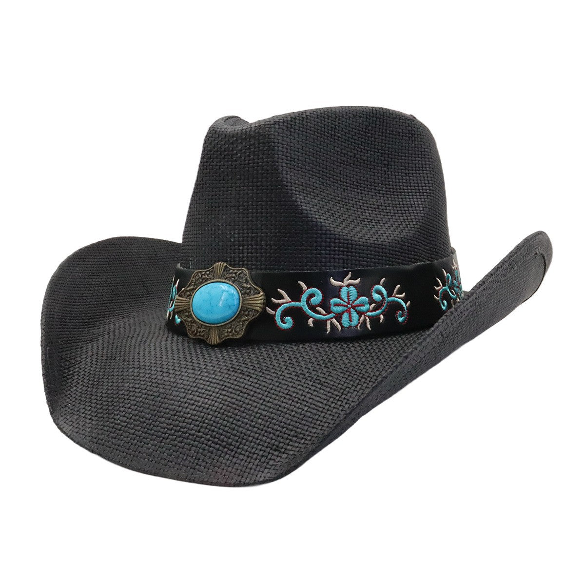 Valora Woven Cowboy Hat